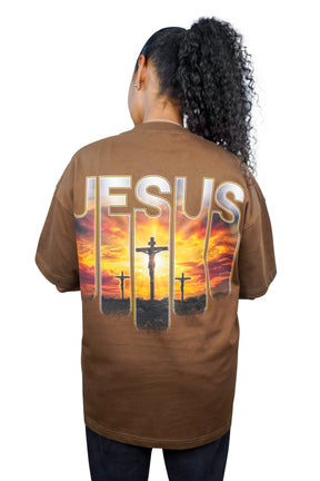 JESUS — THREE CROSS TEE