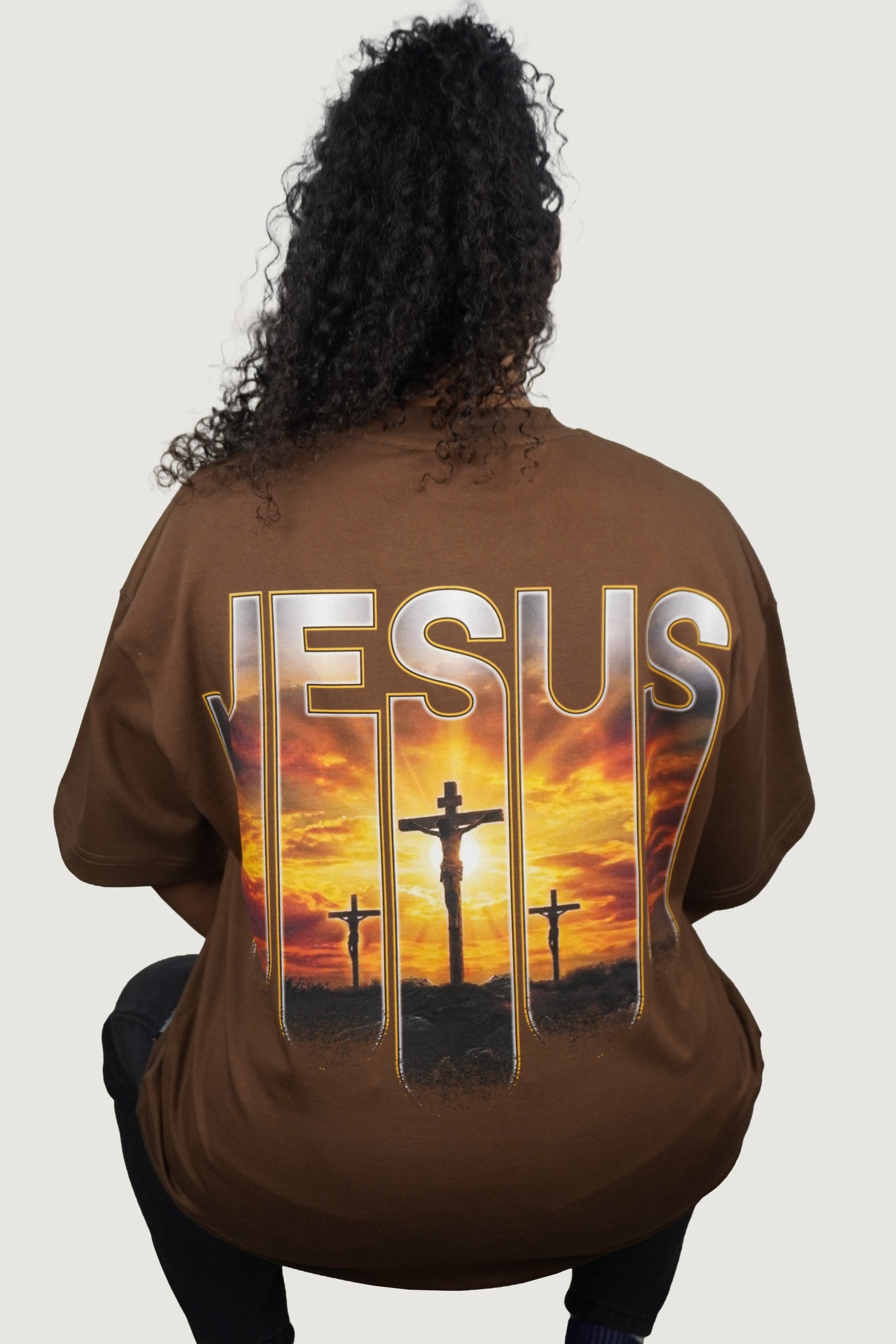 JESUS — THREE CROSS TEE