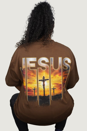JESUS — THREE CROSS TEE