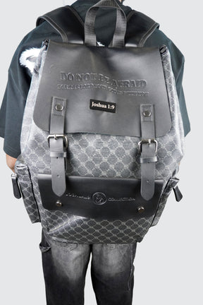 JOSHUA 1:9 — “DO NOT BE AFRAID” PREMIUM BACKPACK - BLACK