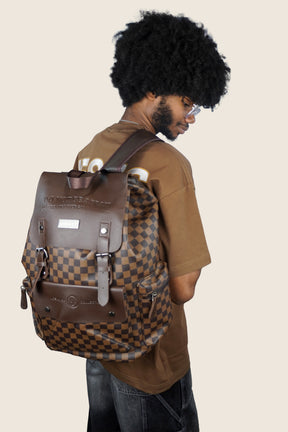 JOSHUA 1:9 — “DO NOT BE AFRAID” PREMIUM BACKPACK - BROWN