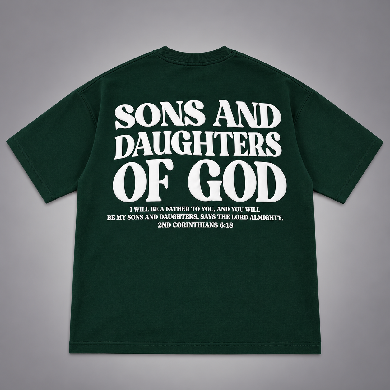 SONS AND DAUGHTERS OF GOD | Signature Puff Print Tee
