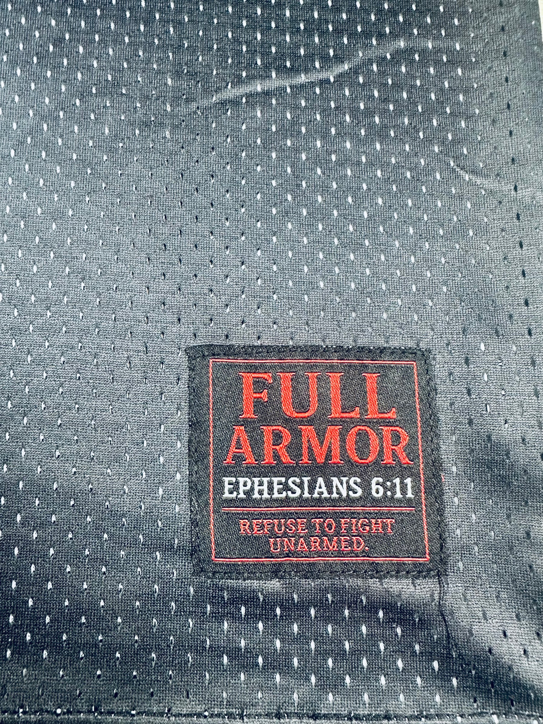 Battle Ready Oversized Jersey – “Full Armor” Edition - BLACK