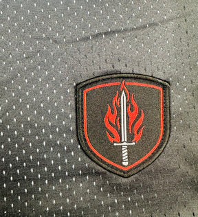 Battle Ready Oversized Jersey – “Full Armor” Edition - BLACK