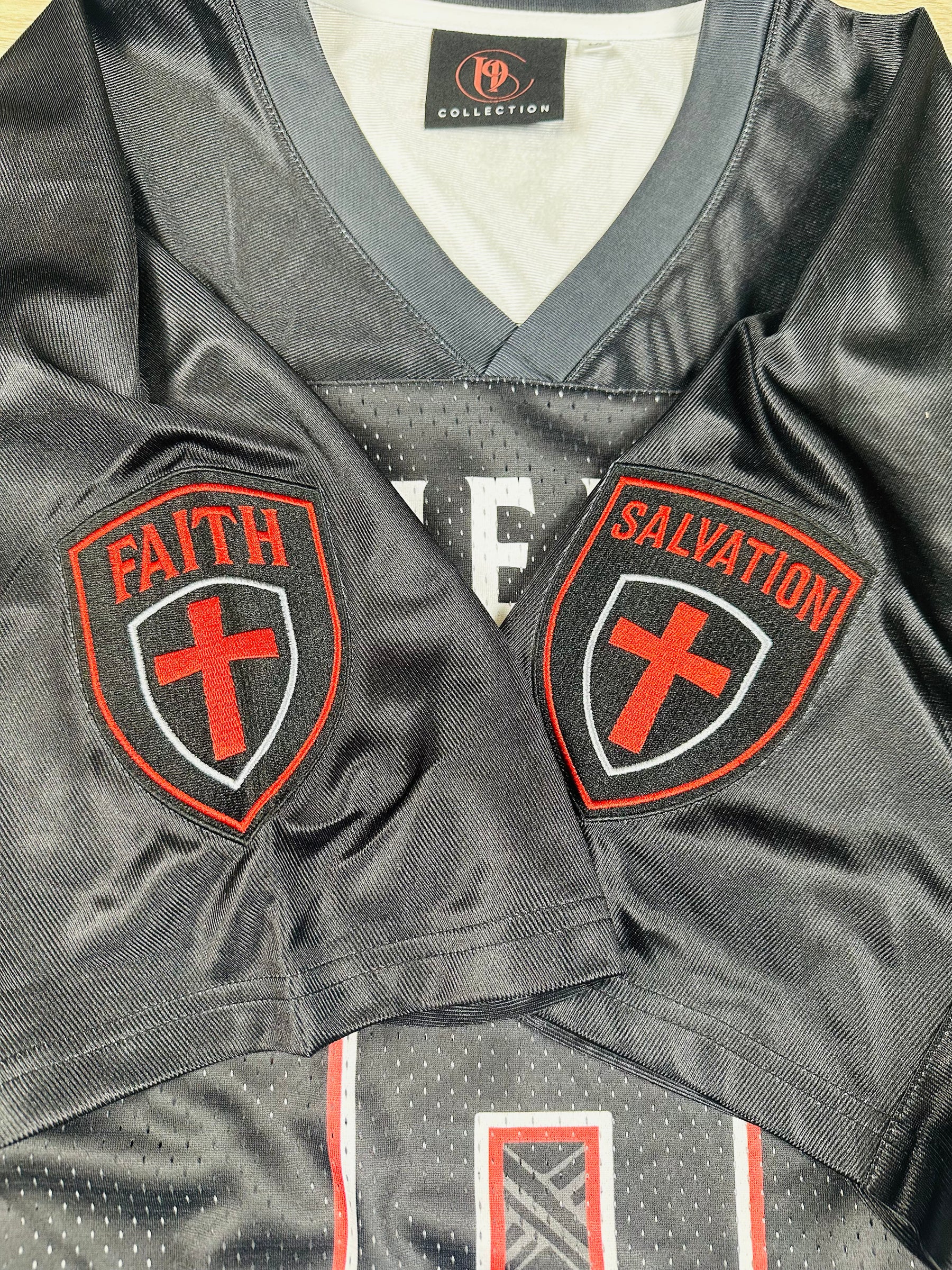 Battle Ready Oversized Jersey – “Full Armor” Edition - BLACK