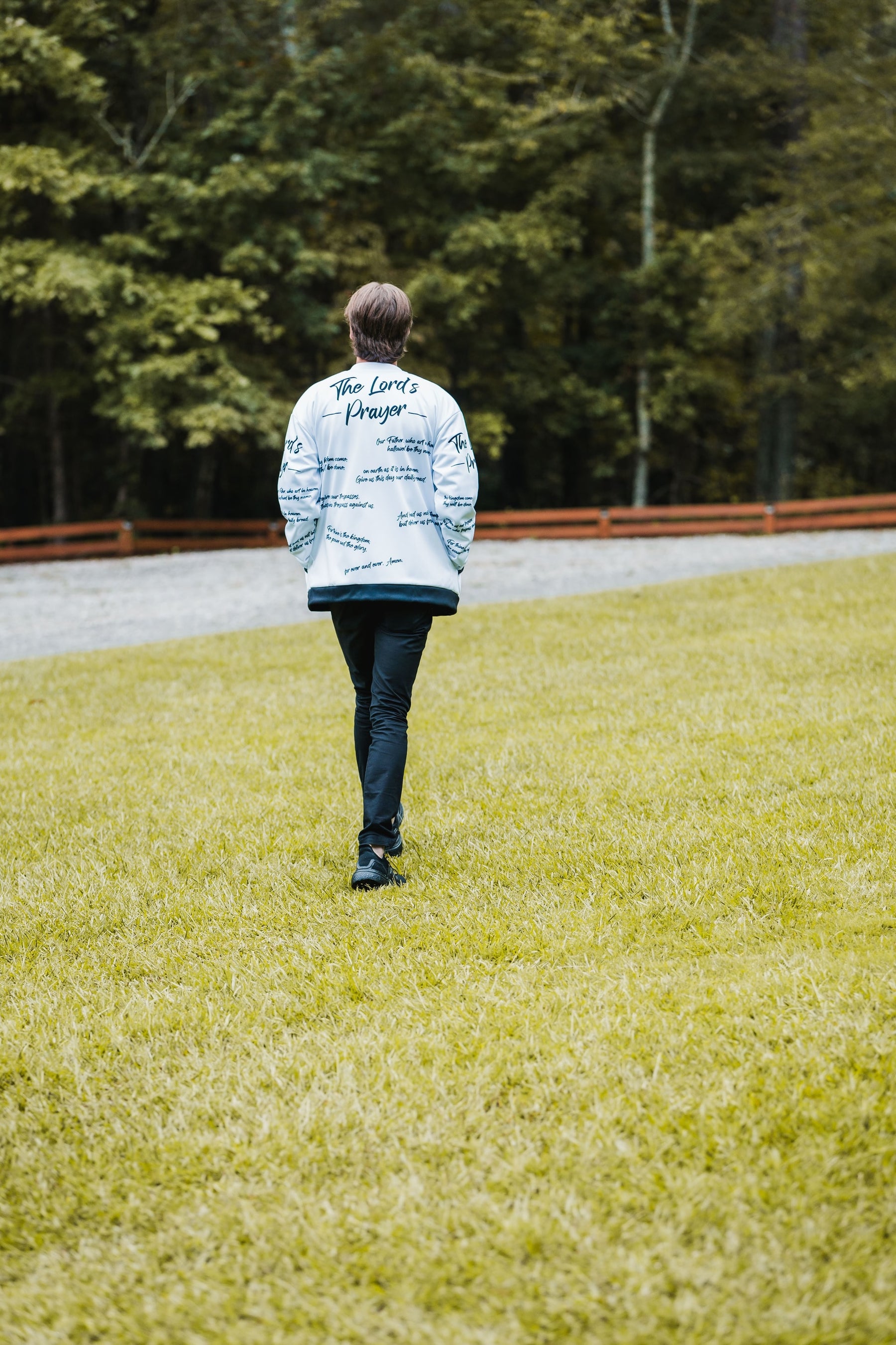 THE LORD'S PRAYER I UNISEX BOMBER JACKET