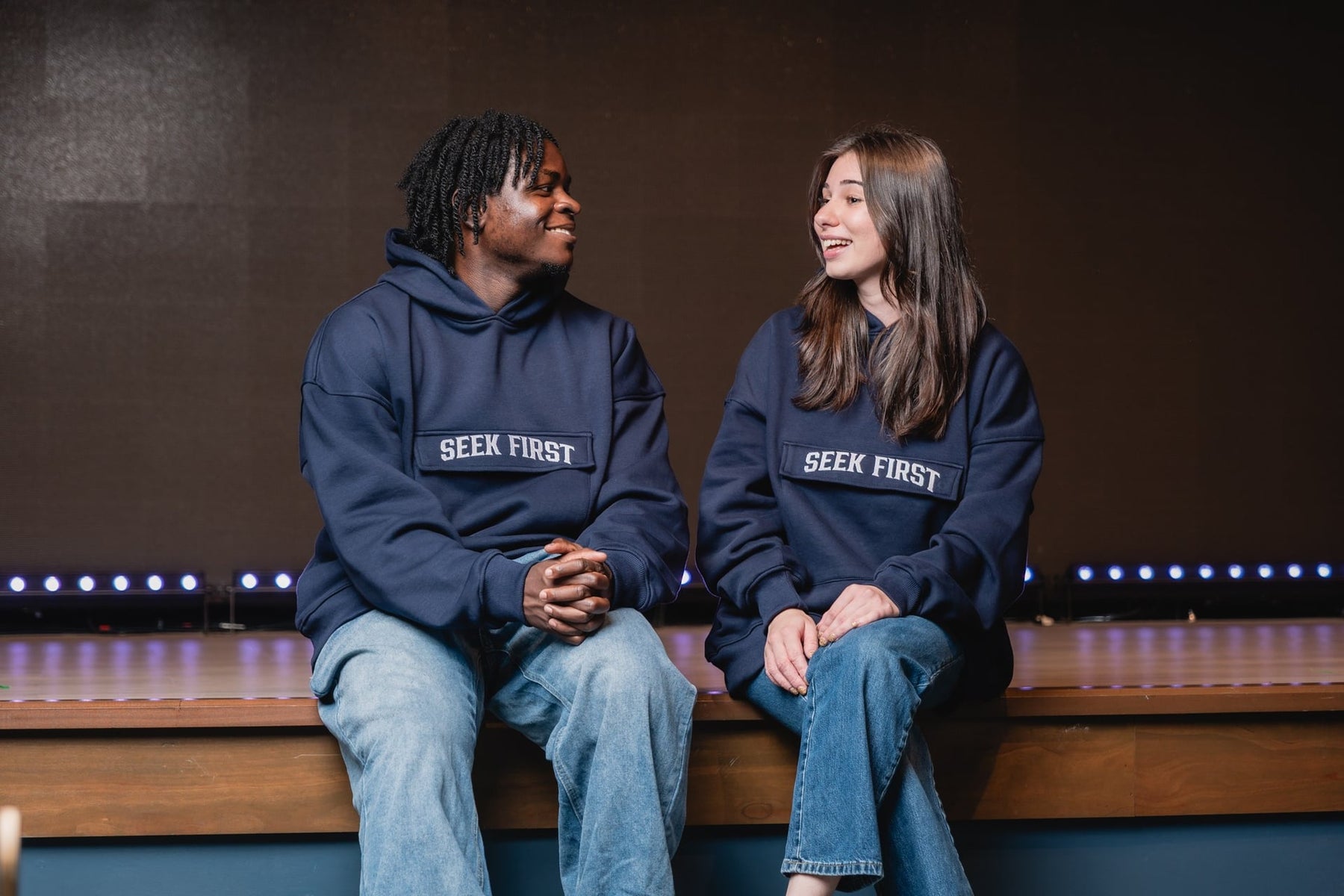 SEEK FIRST | JESUS HOODIE | ZIP AND SIDE POCKETS