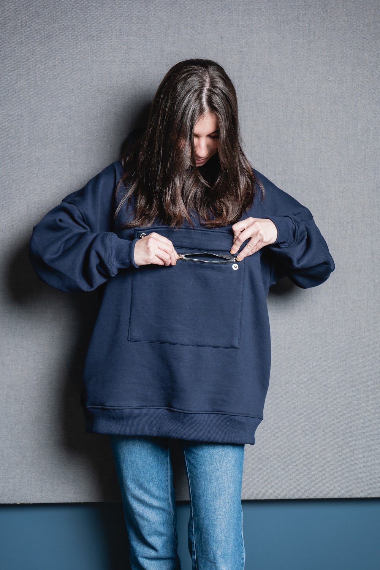 SEEK FIRST | JESUS HOODIE | ZIP AND SIDE POCKETS