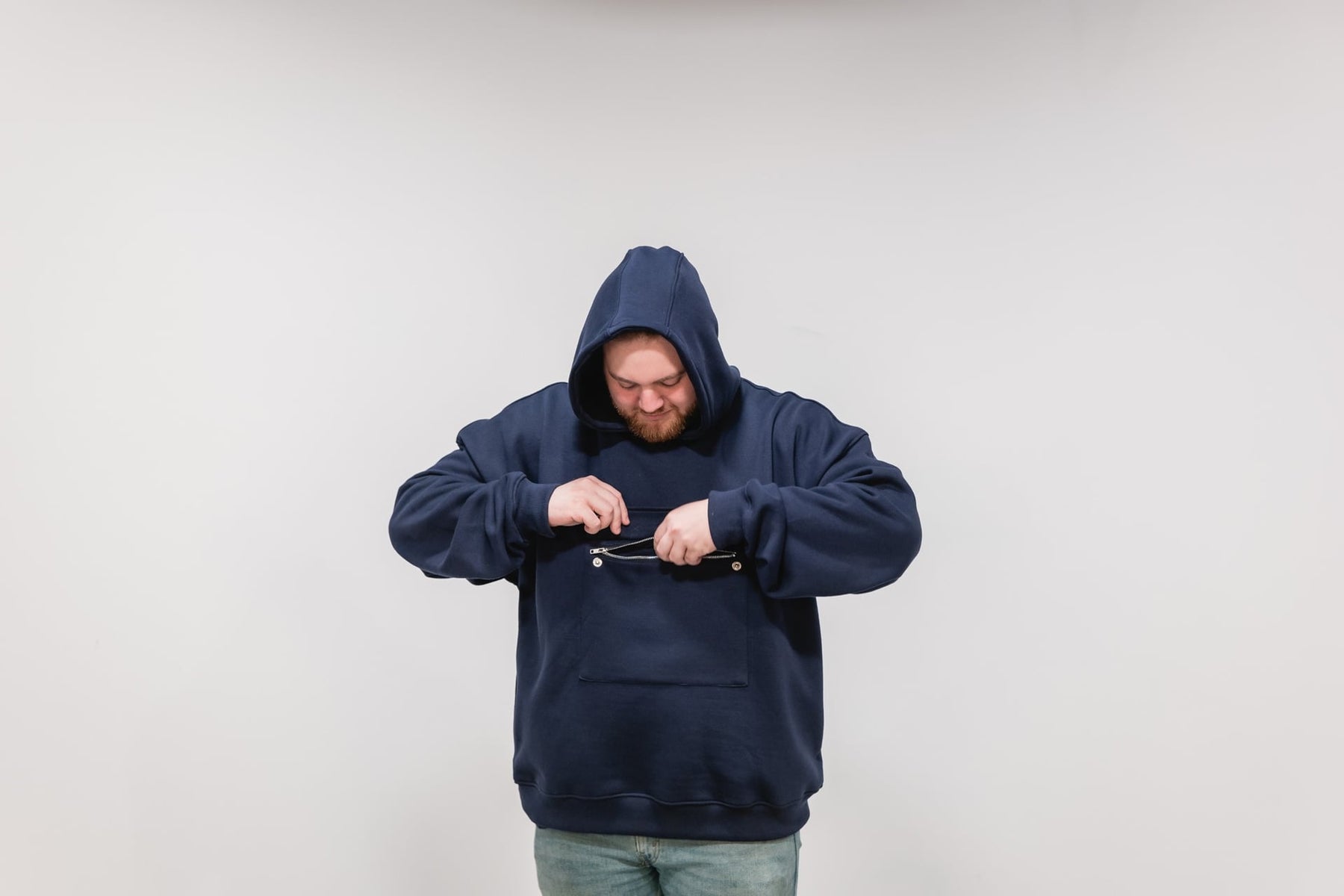 SEEK FIRST | JESUS HOODIE | ZIP AND SIDE POCKETS