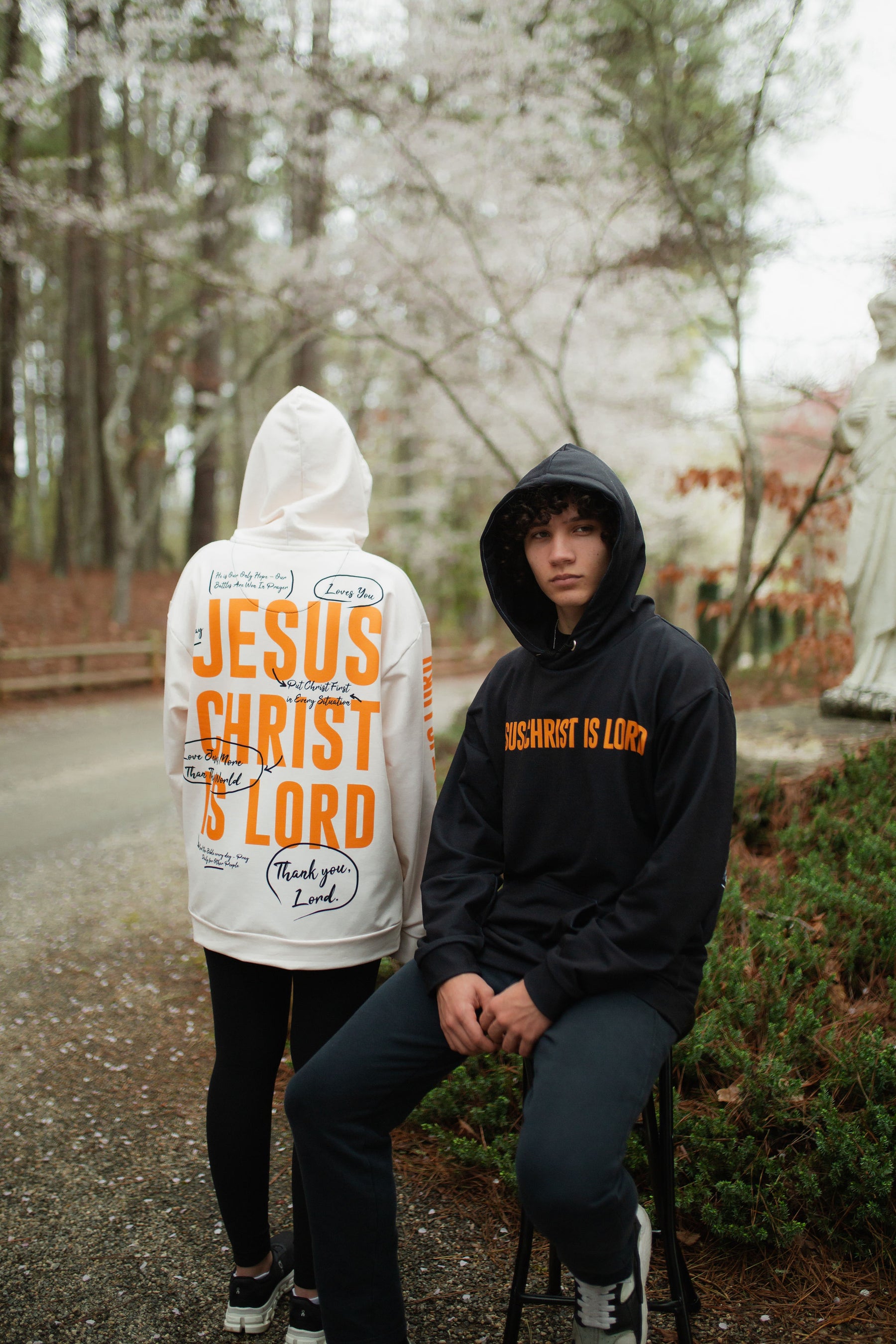 JESUS CHRIST IS LORD I PREMIUM UNISEX HOODIE