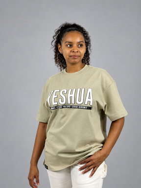 YESHUA | Signature 3D Puff Print Oversized Tee