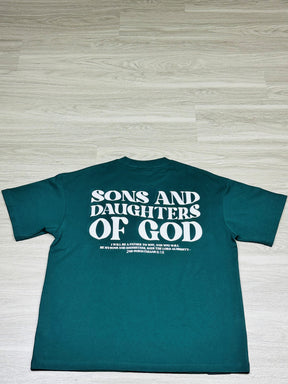 PRAYER / Sons and Daughters of God – Unisex Premium 3D Puff Print T-Shirt