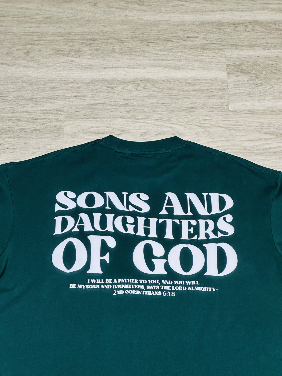 PRAYER / Sons and Daughters of God – Unisex Premium 3D Puff Print T-Shirt