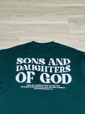 PRAYER / Sons and Daughters of God – Unisex Premium 3D Puff Print T-Shirt
