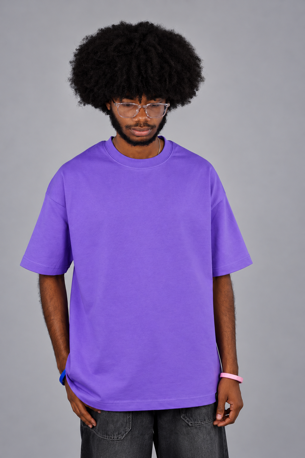 ONLY GOD | Signature 3D Puff Print Oversized Tee