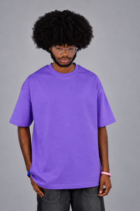 ONLY GOD | Signature 3D Puff Print Oversized Tee