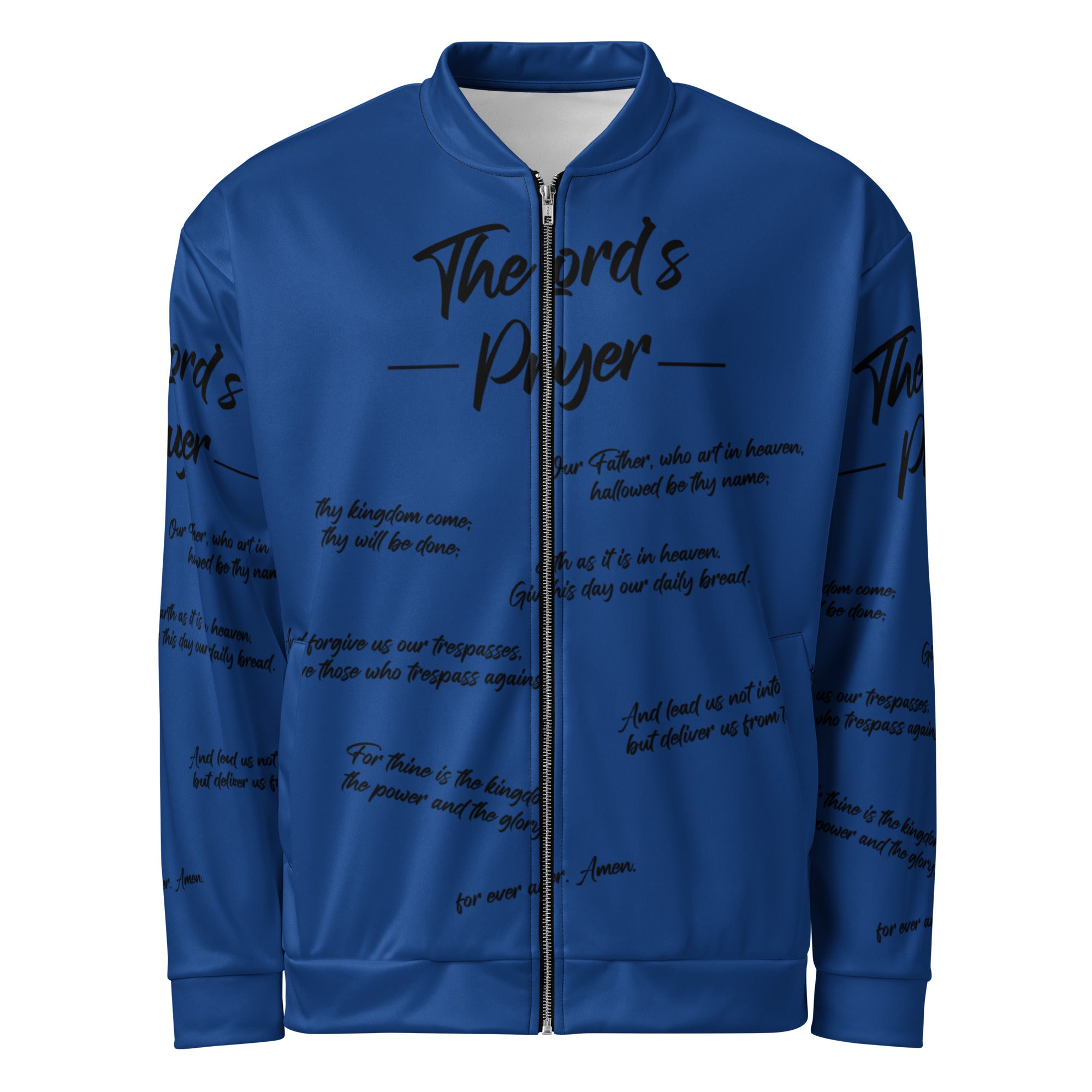 The Lord's Prayer I Unisex Bomber Jacket