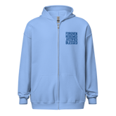 FOLLOW ME I UNISEX HEAVY BLEND ZIP HOODIE