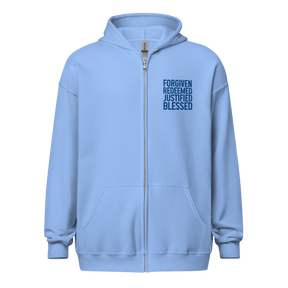 FOLLOW ME I UNISEX HEAVY BLEND ZIP HOODIE