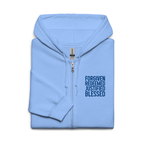 FOLLOW ME I UNISEX HEAVY BLEND ZIP HOODIE